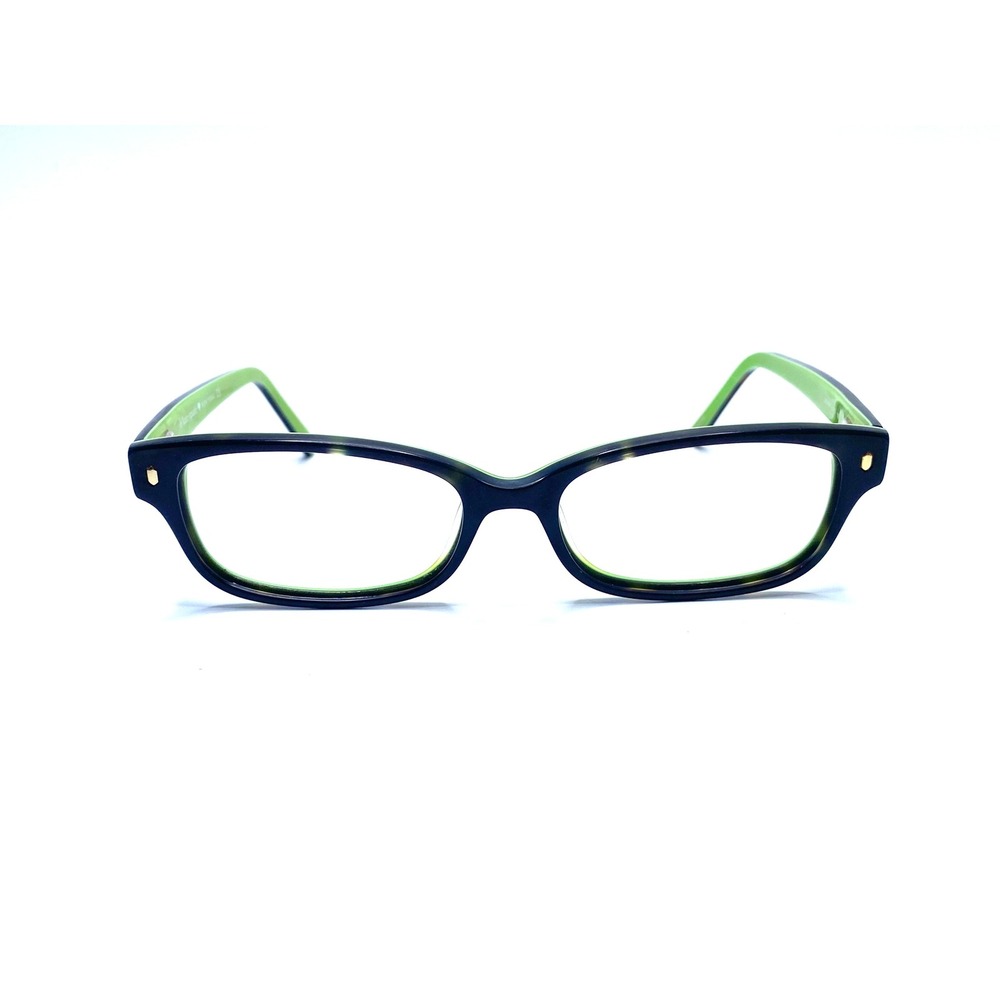 Kate Spade Lucyann 0DV2 Tortoise Lime Green Rectangular Eyeglasses 51-16-135